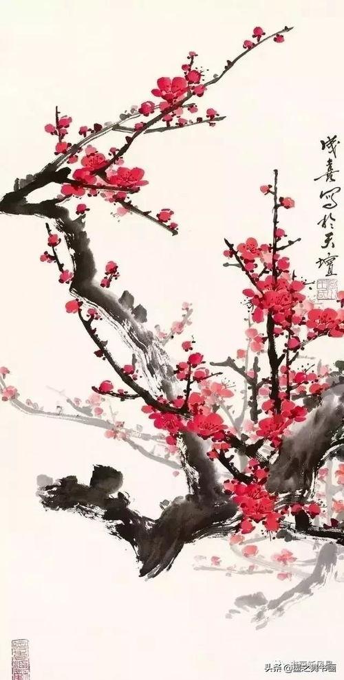 王成喜梅花视频,探寻梅花之美，感受传统艺术魅力