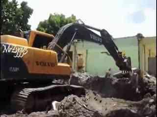 挖掘机工作视频,高效作业的震撼展示